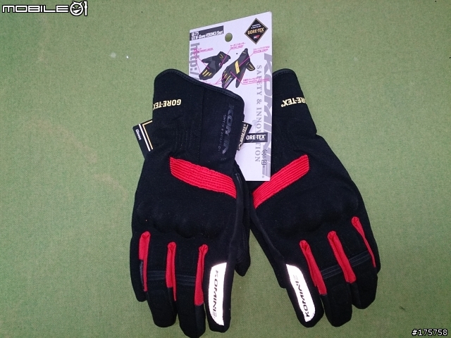 [開箱]有防護效果的冬季手套 KOMINE GK-766 GK-775