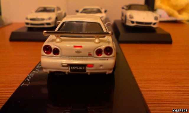 【不專業開箱】KYOSHO 1:64 SKYLINE R-34 [12P]