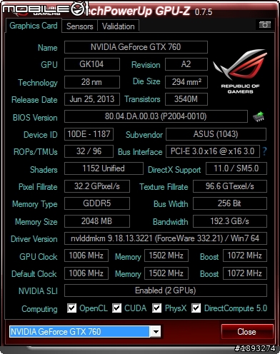 [開箱] ASUS 單卡雙核 MARS 新作 ROG MARS760-4GD5
