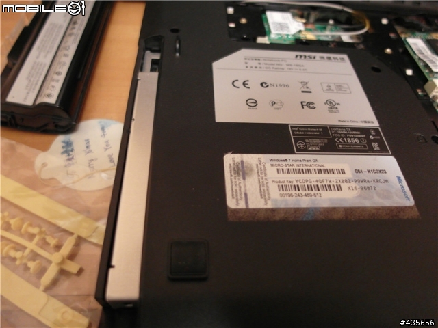 《教學》GE60改裝2.5吋SSD+外接光碟機＆msata+16g記憶體