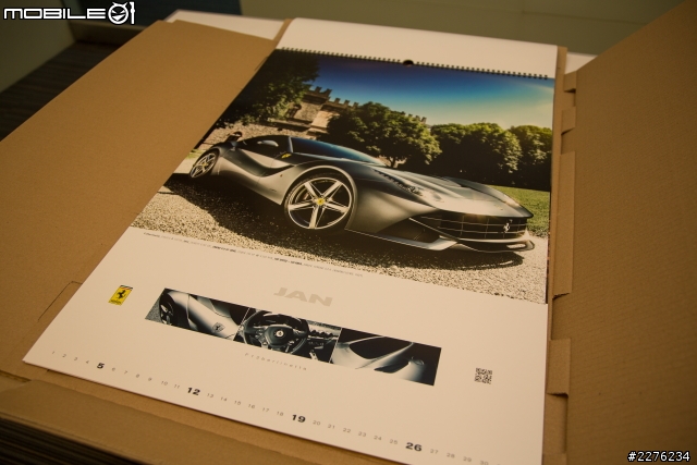 [開箱]2014 Ferrari Calender年曆分享