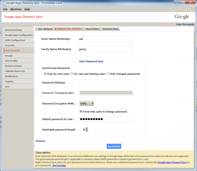 把Synology的 Directory Server 同步到Google Apps + SSO 設定教學/請益