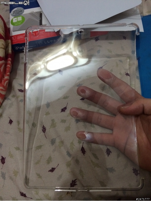 [開箱]iPad Air保護殼不專業開箱心得from+ScourPad+終於遠從日本到來拉~