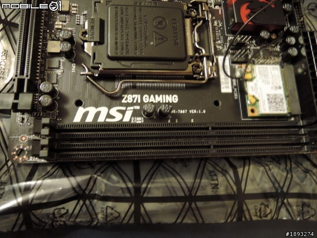 [開箱] 微星 GTX 760-ITX Gaming 短卡 + Z87I GAMING AC ITX 主機板