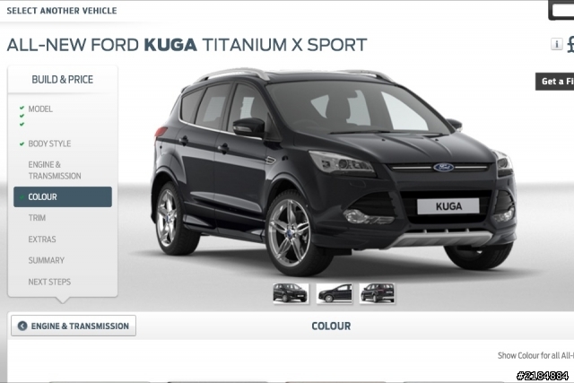 英國版的Kuga Titanium X Sport