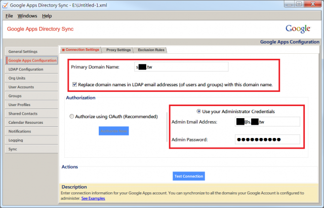 把Synology的 Directory Server 同步到Google Apps + SSO 設定教學/請益