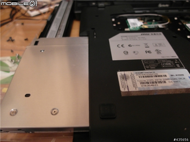 《教學》GE60改裝2.5吋SSD+外接光碟機＆msata+16g記憶體