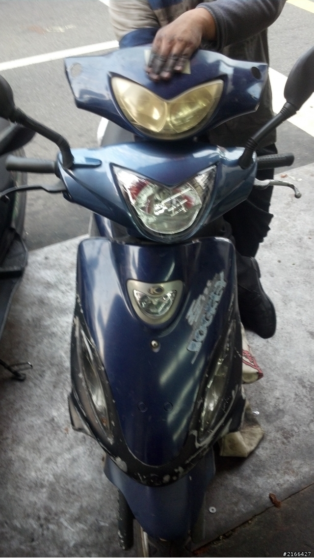 如意EZ125 改V2大燈