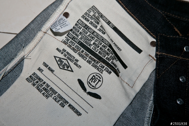開箱！ Rogue Territory SK14.5oz Slim fit 日本綿！
