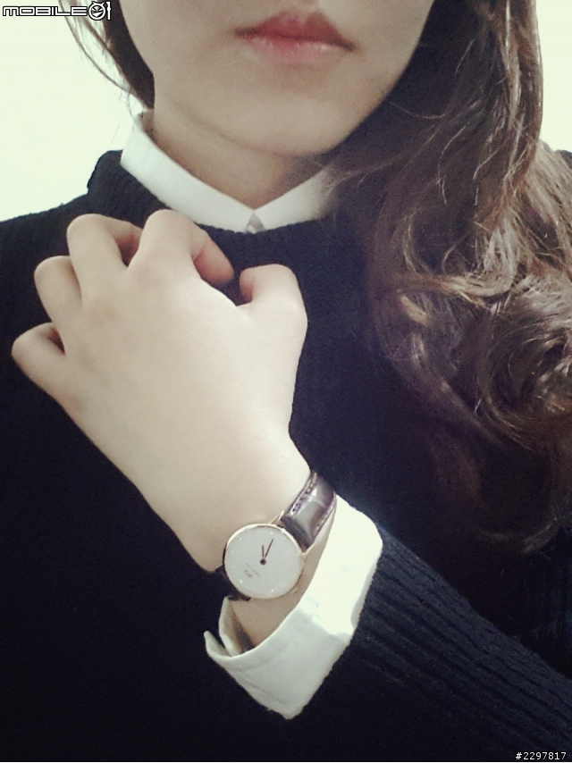 【Daniel Wellington小開箱】 Classy York Woman (Dark brown crocodile)