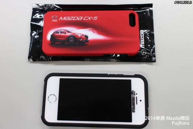 2014車展MAZDA手機殼開箱