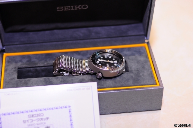 遲來的SEIKO 鮪魚罐頭SBBN017開箱