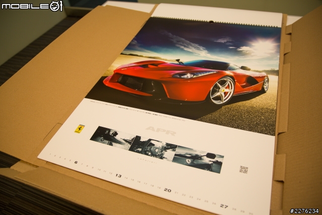 [開箱]2014 Ferrari Calender年曆分享