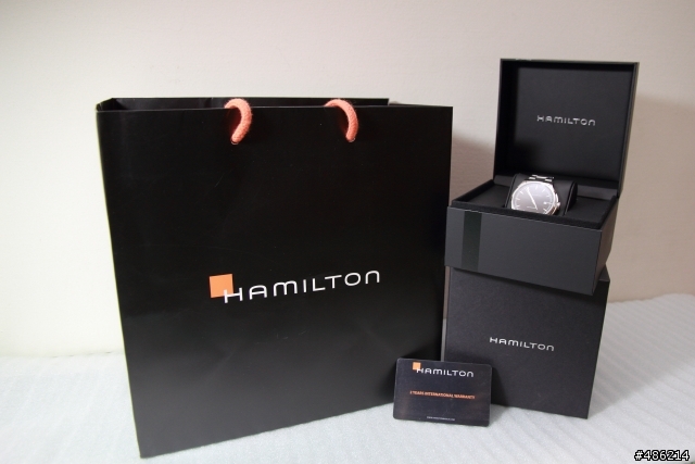 人生第一支機械錶開箱~~HAMILTON H32665131