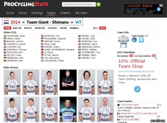 2014 TEAM GIANT-SHIMANO ?!