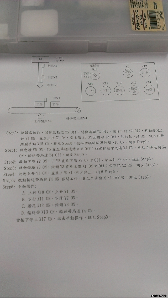 關於上頭下派的PLC