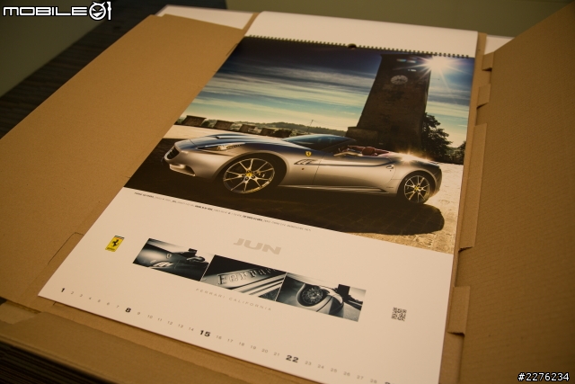 [開箱]2014 Ferrari Calender年曆分享