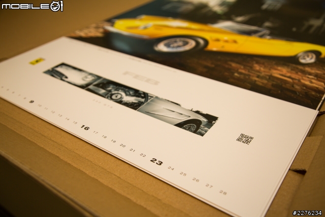 [開箱]2014 Ferrari Calender年曆分享