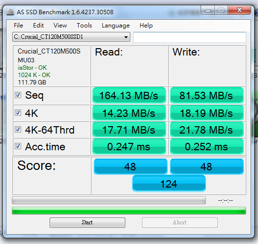 R700 + CT120 M500SSD1