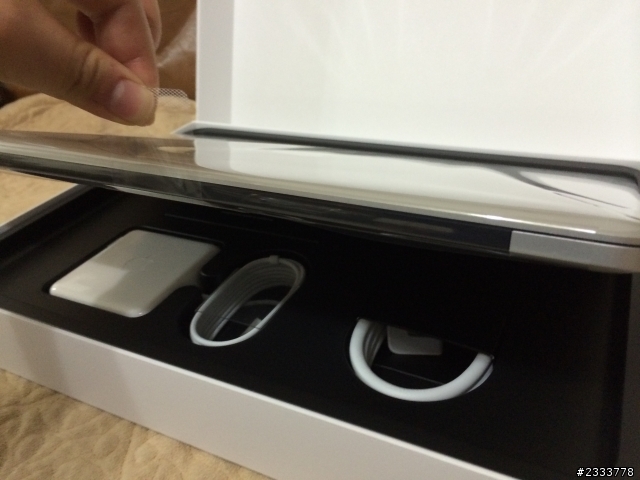 開箱文 macbook pro retina 15" 2013 late