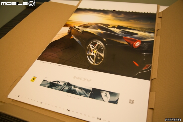 [開箱]2014 Ferrari Calender年曆分享