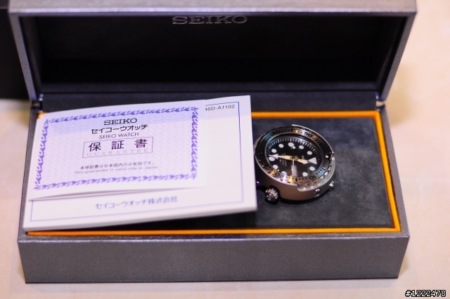 遲來的SEIKO 鮪魚罐頭SBBN017開箱