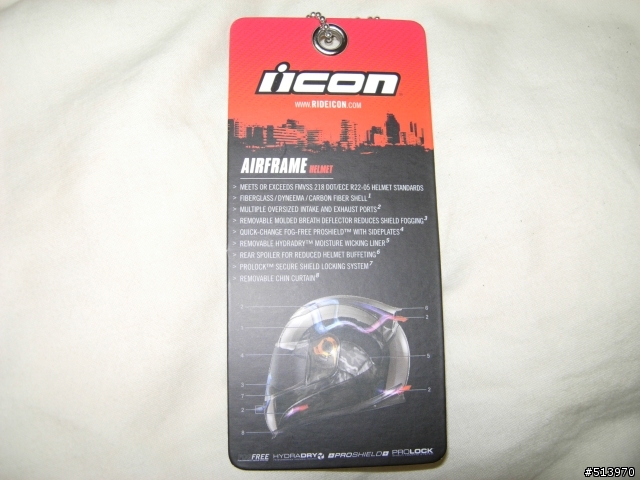 [開箱] icon AIRFRAME GHOST CARBON