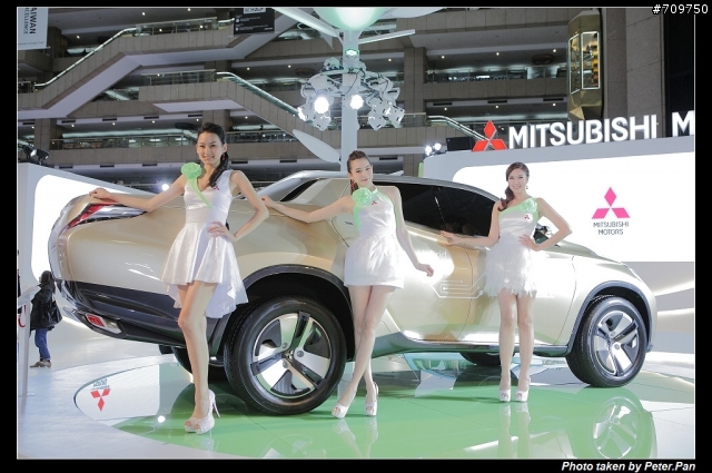2014台北新車展 Mitsubishi 小惡魔特派員