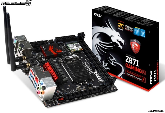 [開箱] 微星 GTX 760-ITX Gaming 短卡 + Z87I GAMING AC ITX 主機板