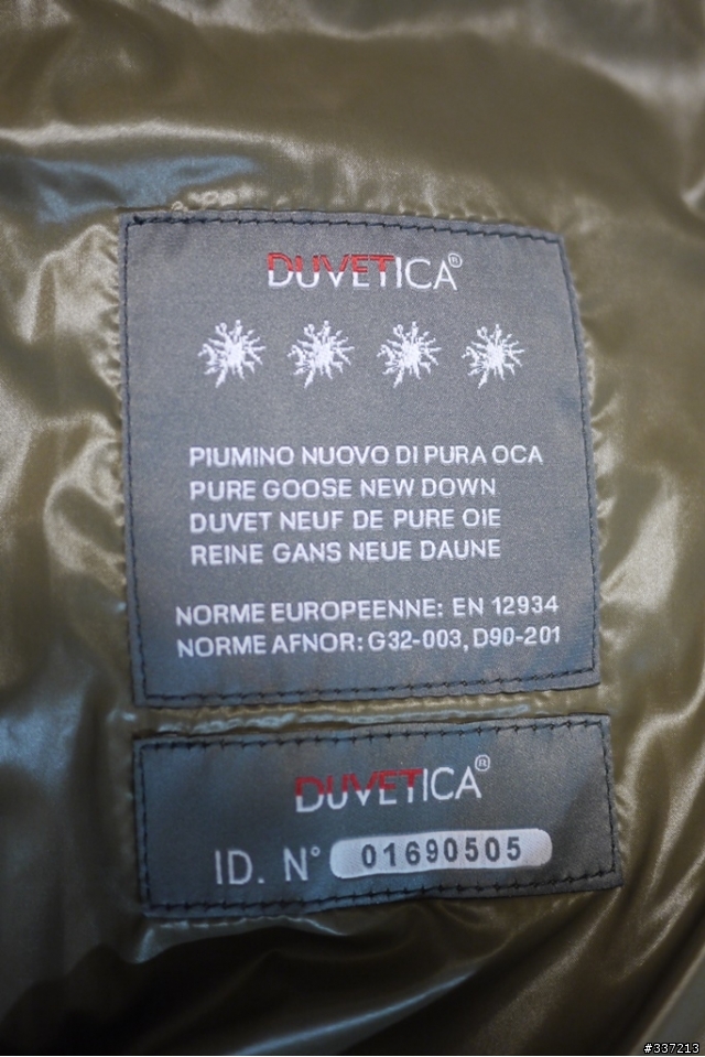 Duvetica narciso深藍色羽絨外套