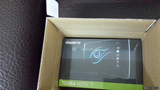 GIGABYTE Tegra Note 7  小開箱