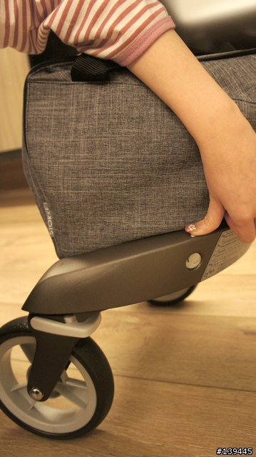 Stokke Xplory V4  black melange丹寧灰款式嬰兒推車開箱