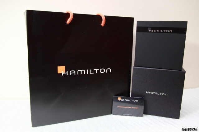 人生第一支機械錶開箱~~HAMILTON H32665131