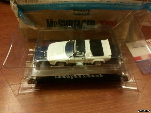 【不專業開箱】1/64 CM's Lamborghini  Silhouette