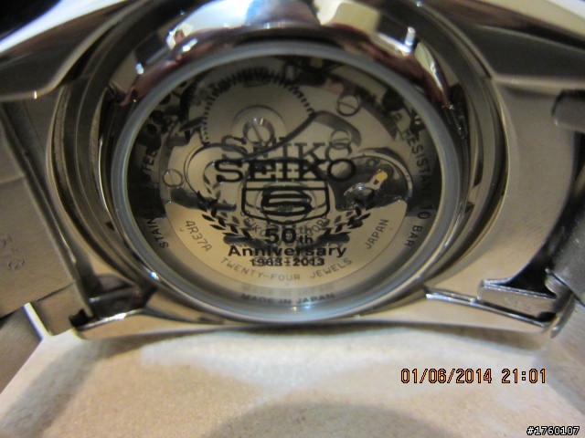 [開箱]SEIKO 5號機械錶 SSA167J1 開箱