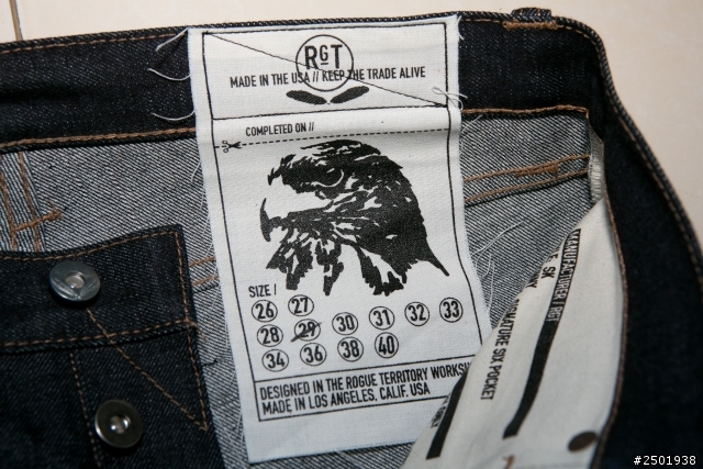 開箱！ Rogue Territory SK14.5oz Slim fit 日本綿！