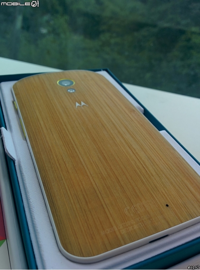 moto x bamboo 竹背 簡單開箱