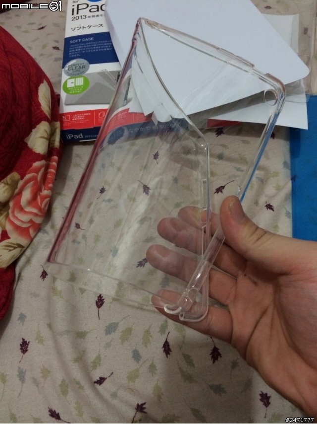[開箱]iPad Air保護殼不專業開箱心得from+ScourPad+終於遠從日本到來拉~