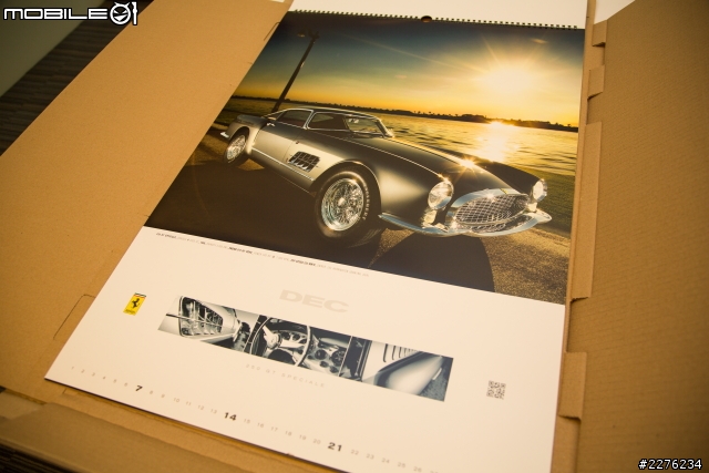 [開箱]2014 Ferrari Calender年曆分享