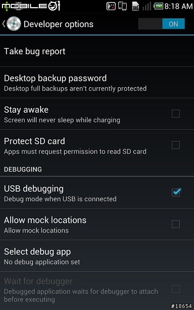 Pantech A820L 4.1.2 台灣繁體中文ROM