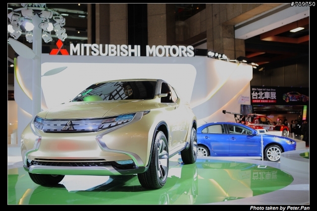 2014台北新車展 Mitsubishi 小惡魔特派員
