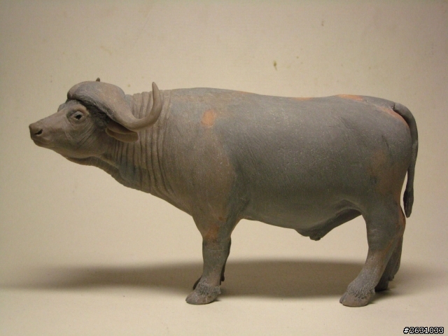 仿真動物原型製作～非洲水牛