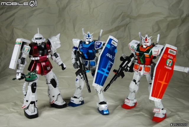 <圖片分享> 7-11_RX-78 Gundan & MS-06 Zaku II