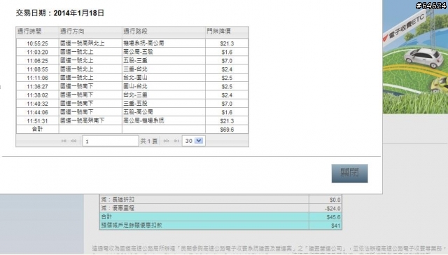 [建議] 請不要利用機場系統接國道1, 門架牌價不划算(?)