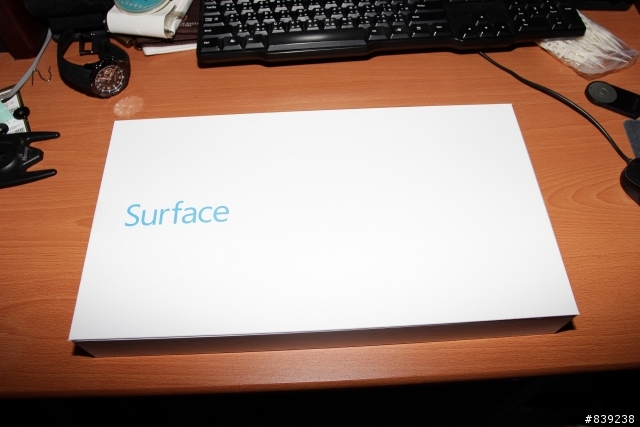 【開箱】Surface PRO 128GB +開機關機速度+USB插入畫面2014-01-11 新增鍵盤照