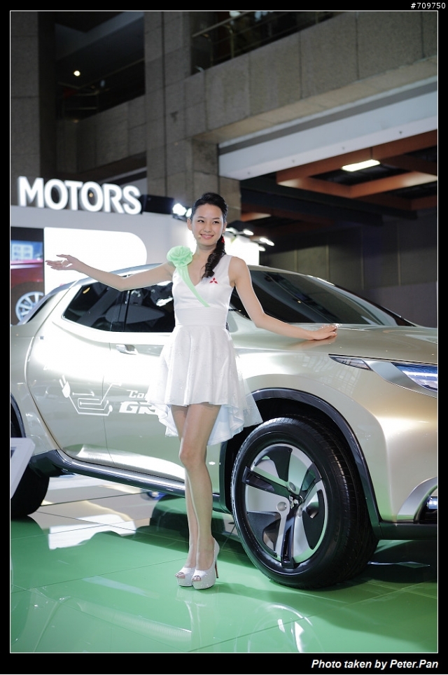 2014台北新車展 Mitsubishi 小惡魔特派員