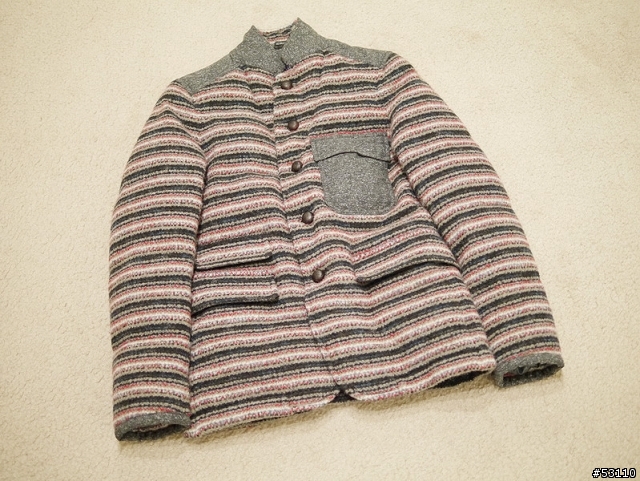 [分享] JUNYA WATANABE X DUVETICA KNIT STRIPE BLAZER PUFFER