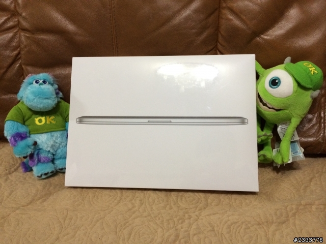 開箱文 macbook pro retina 15" 2013 late
