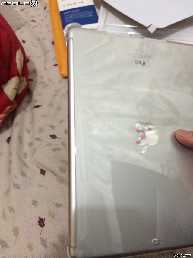 [開箱]iPad Air保護殼不專業開箱心得from+ScourPad+終於遠從日本到來拉~