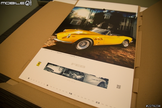 [開箱]2014 Ferrari Calender年曆分享